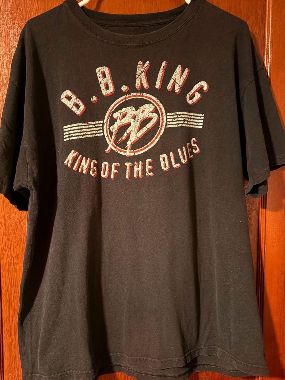 B.B King 'King of the Blues' 2012 Tour Graphic Tee - Black